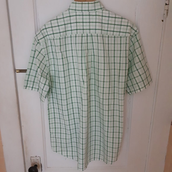 Tommy Hilfiger Plaid Shirt Short Sleeve Button Up - Picture 4 of 5